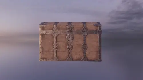 Rotating treasure chest