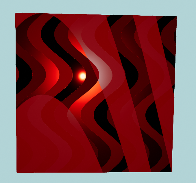 Image showing cube with various metallic and roughness perturbations