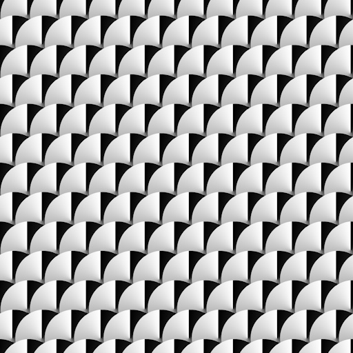 Image depicting an anisotropy map texture