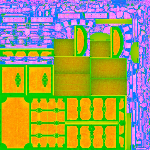 Image depicting an ORM map texture