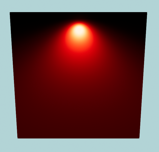 Cube with metallic surface and varying smoothness