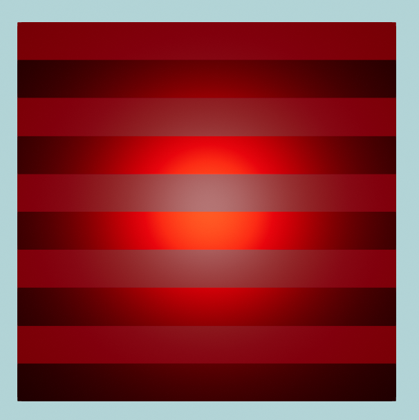 Image showing cube with metallic strips
